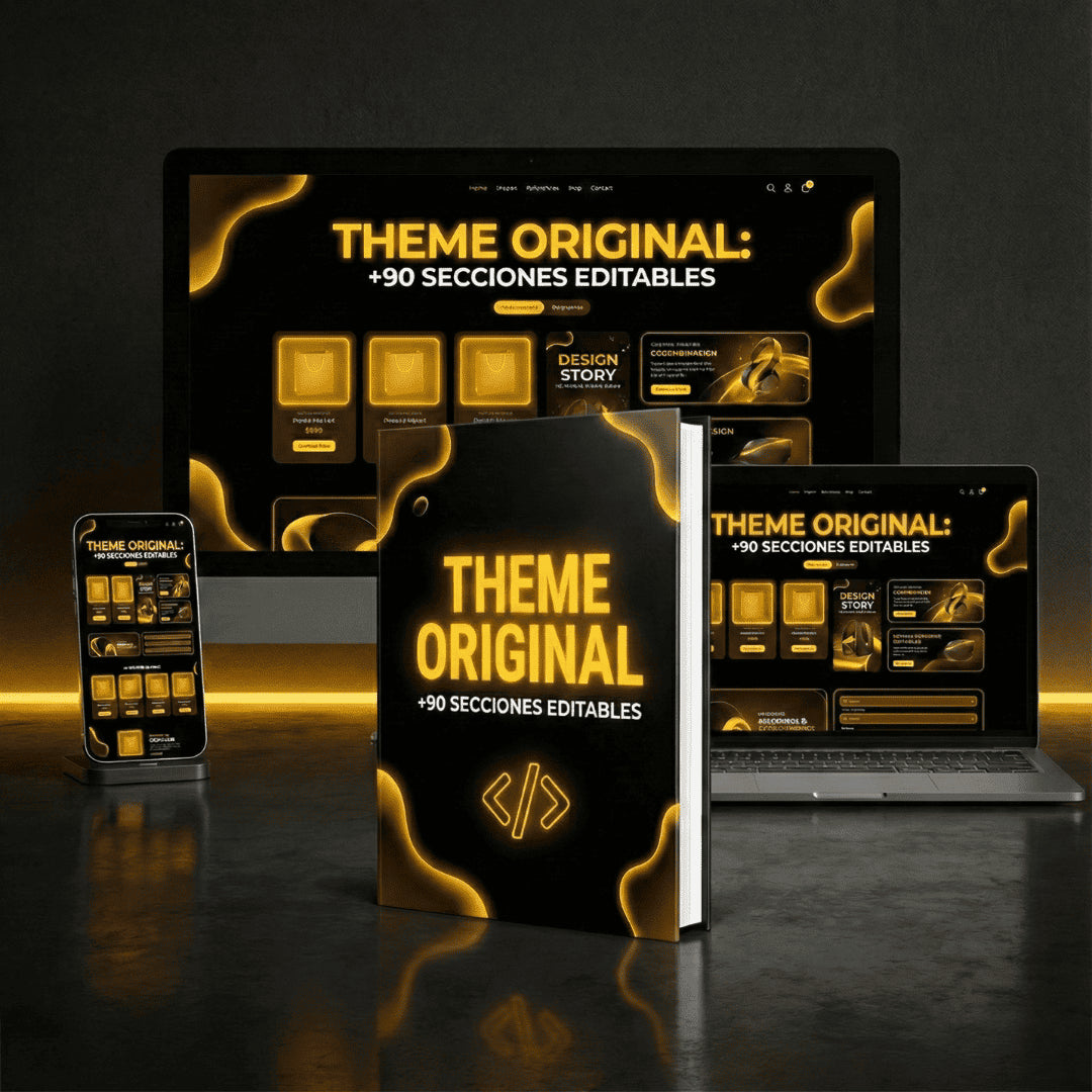 Diseño Oficial de Nuestra Web (+90 Secciones)